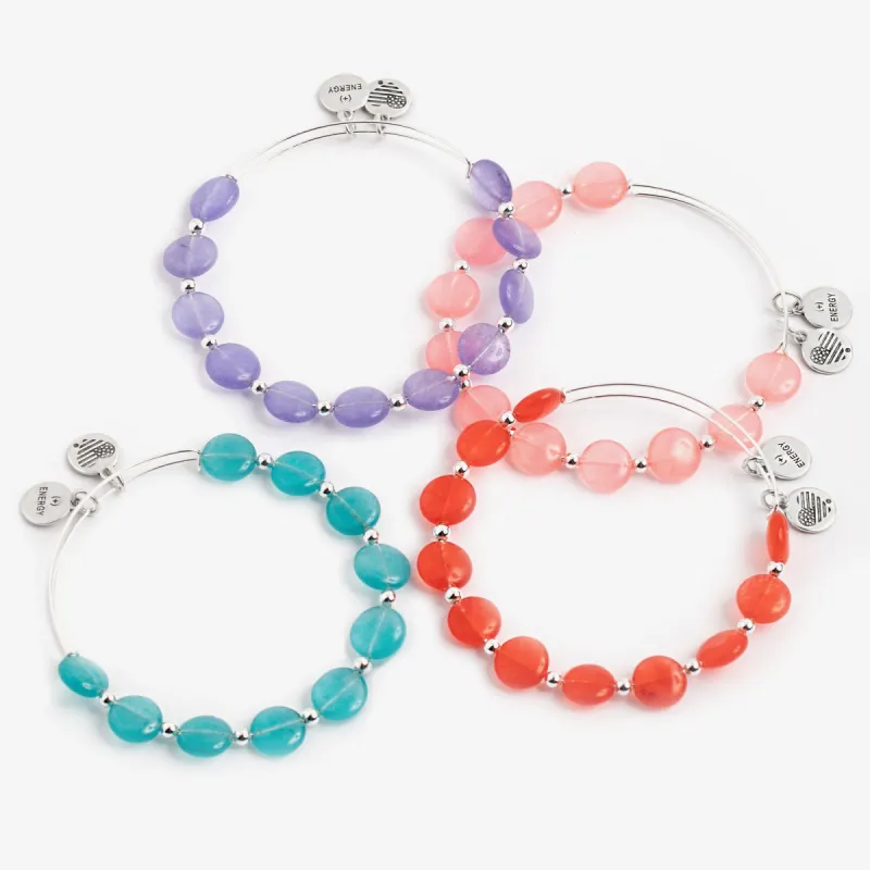 Watercolor Beaded Bangle, Set of 4 sold by Alex and Ani