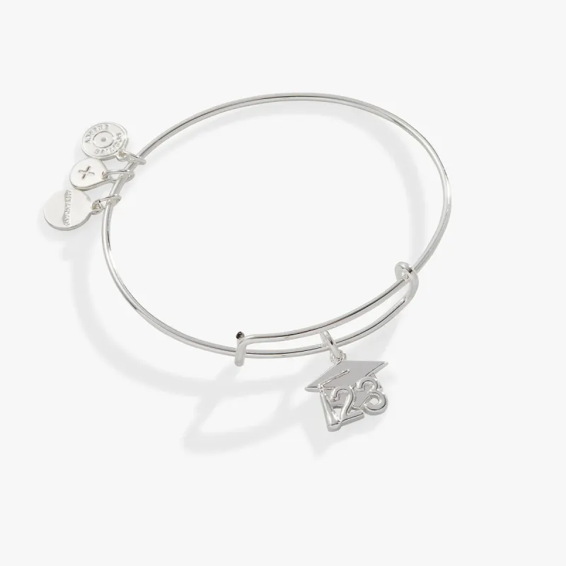 2023 Graduation Cap Charm Bangle Bracelet sold by Alex and Ani