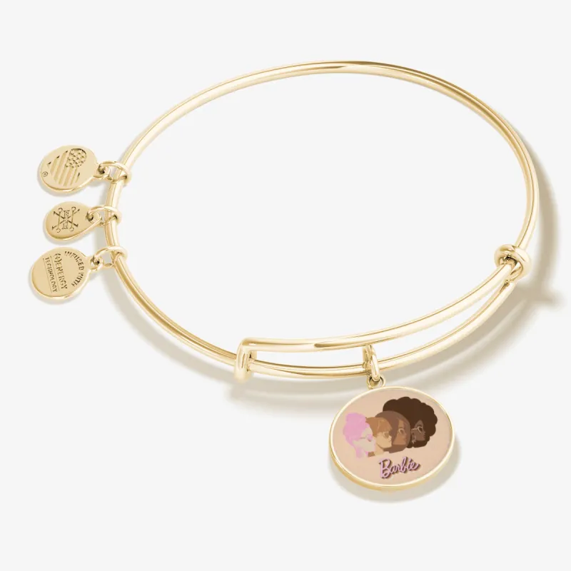 Barbie© Silhouettes Charm Bangle Bracelet sold by Alex and Ani
