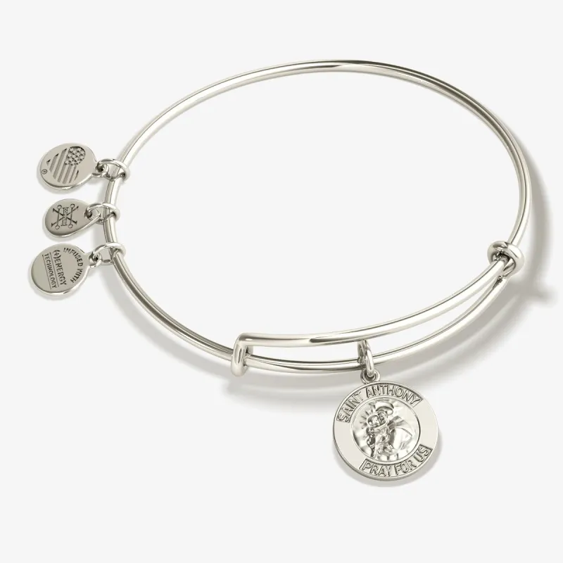 Saint Anthony 'Pray For Us' Charm Bangle sold by Alex and Ani