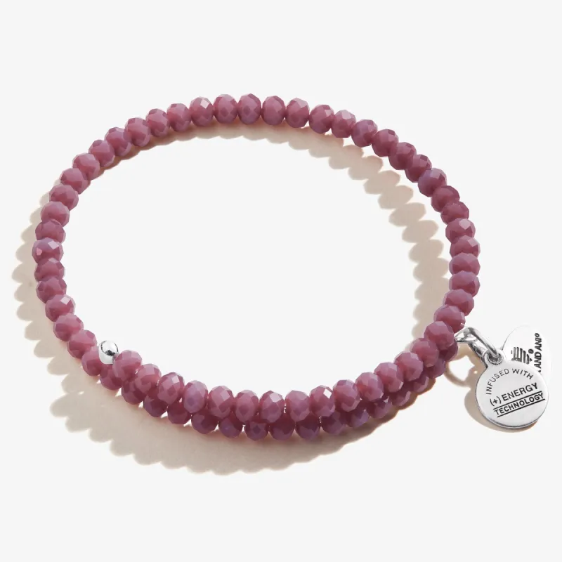Brilliance Beaded Wrap Bracelet, Amethyst sold by Alex and Ani