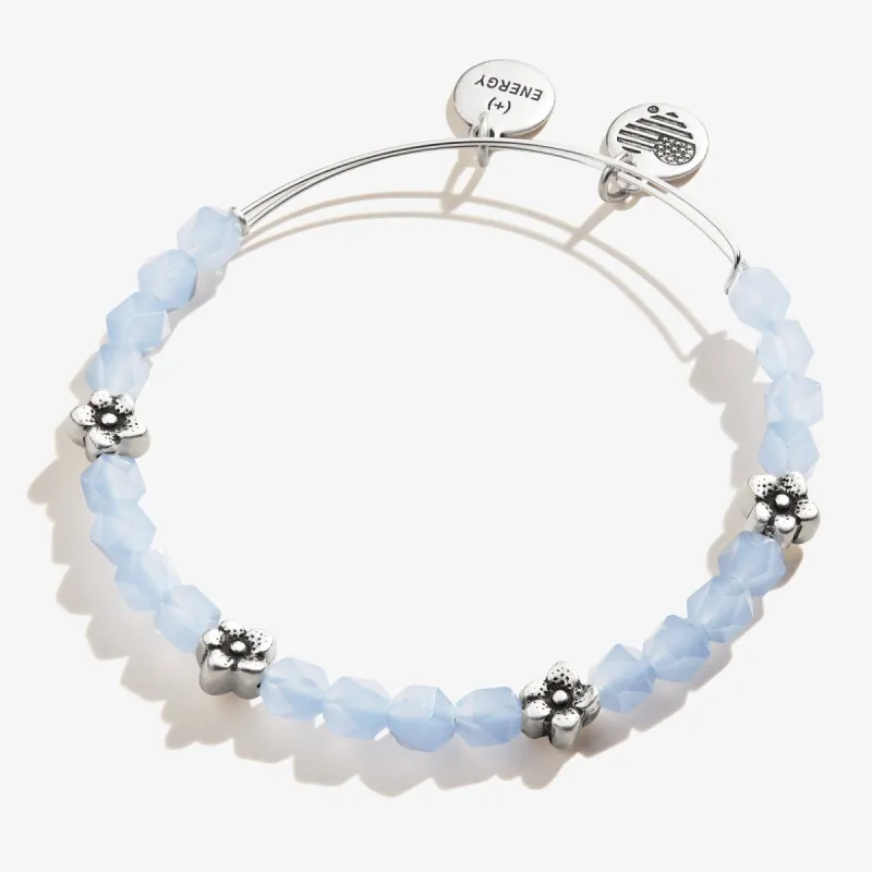Daisy Beaded Bangle Bracelet, Ice Blue sold by Alex and Ani