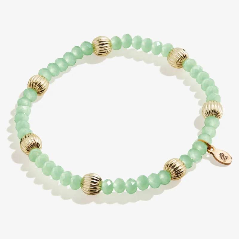 Green Beaded Stretch Bracelet, Medium sold by Alex and Ani