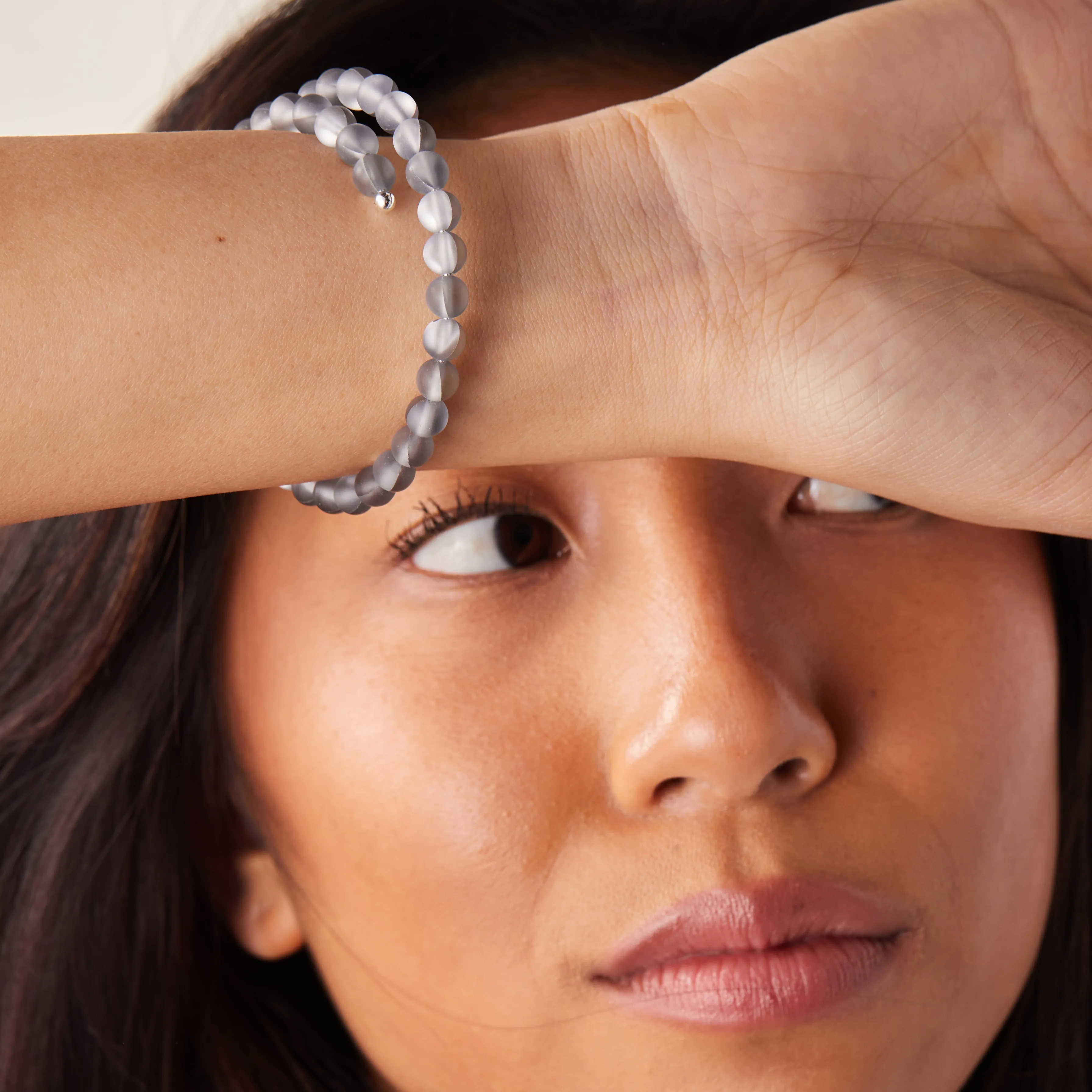 Seaglass Beaded Wrap Bracelet, Translucent Blue sold by Alex and Ani product image thumbnail 2