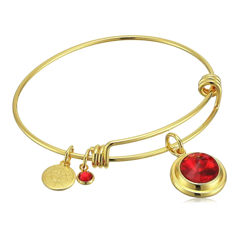July Crystal Charm Bangle, Halos & Glories sold by Alex and Ani