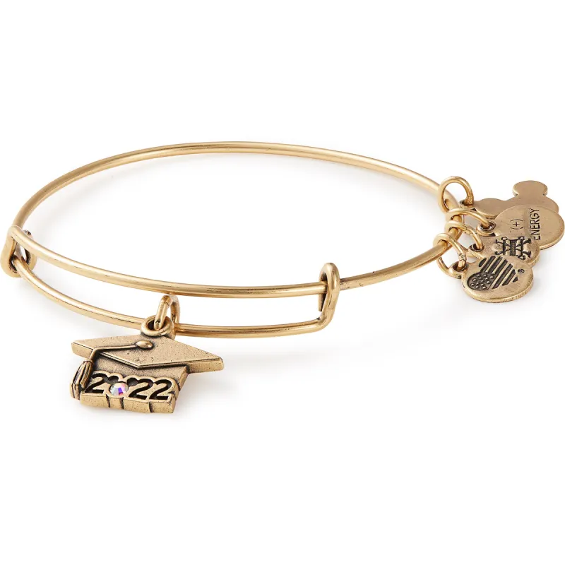 Disney® Graduation Cap 2022 Charm Bangle sold by Alex and Ani