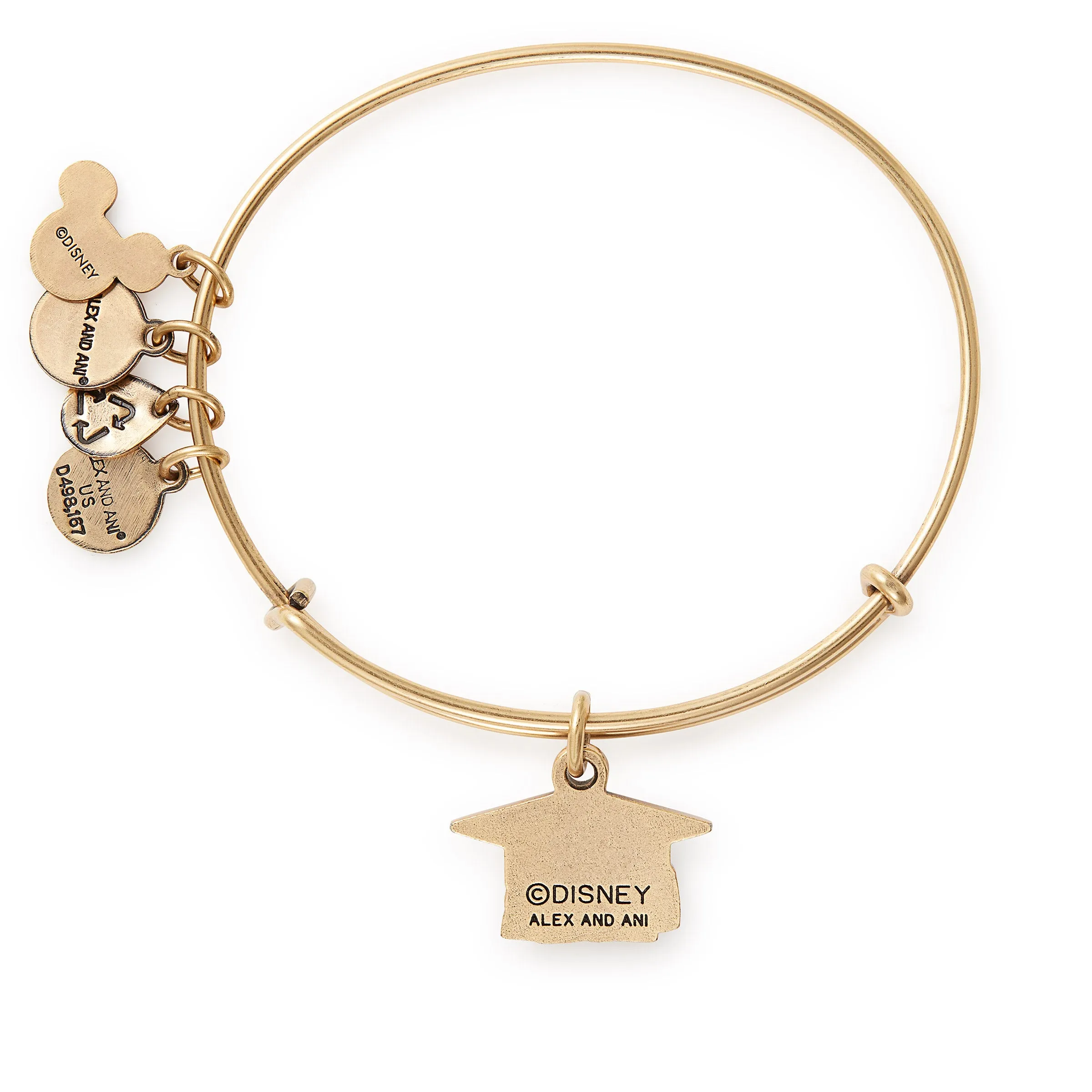 Disney® Graduation Cap 2022 Charm Bangle sold by Alex and Ani product image thumbnail 3