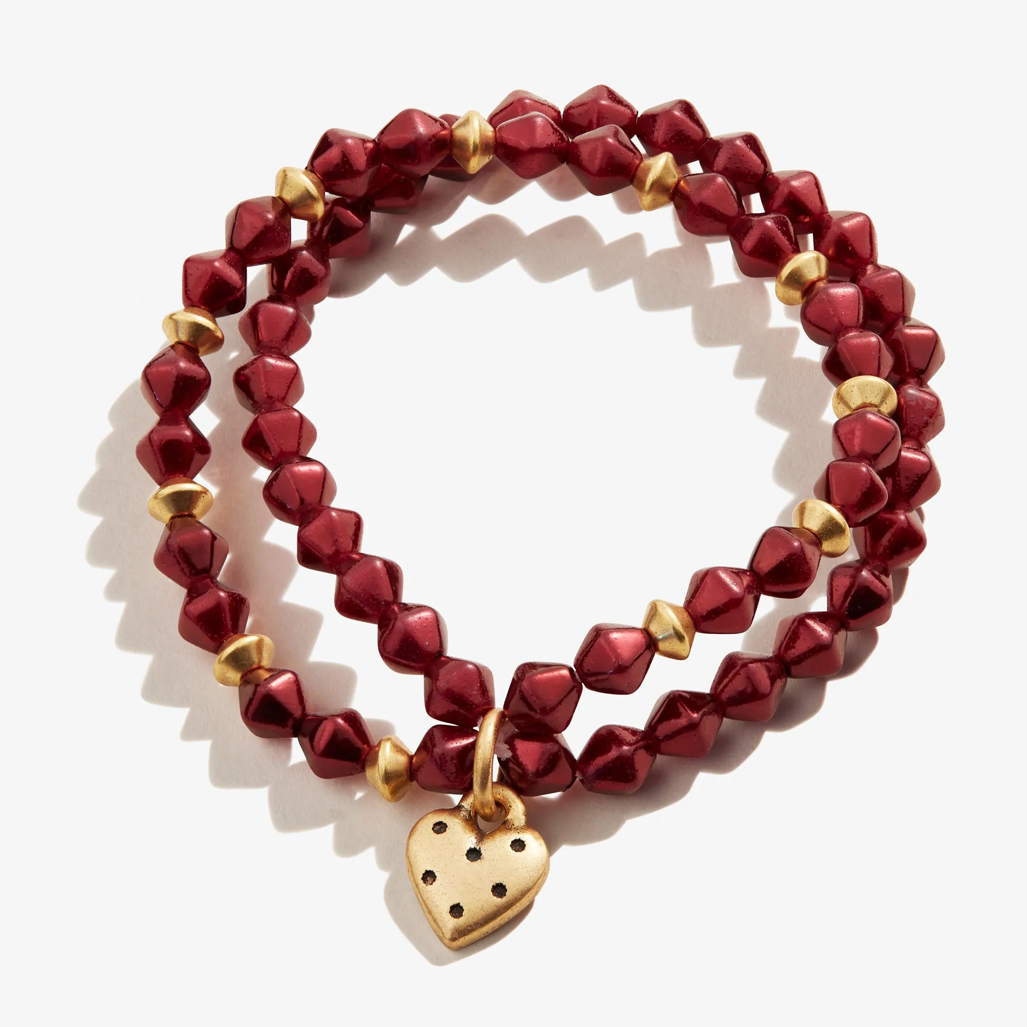 Token of Love Heart Stretch Bracelet sold by Alex and Ani