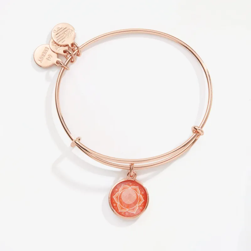 Sacral Chakra Charm Bangle Bracelet sold by Alex and Ani