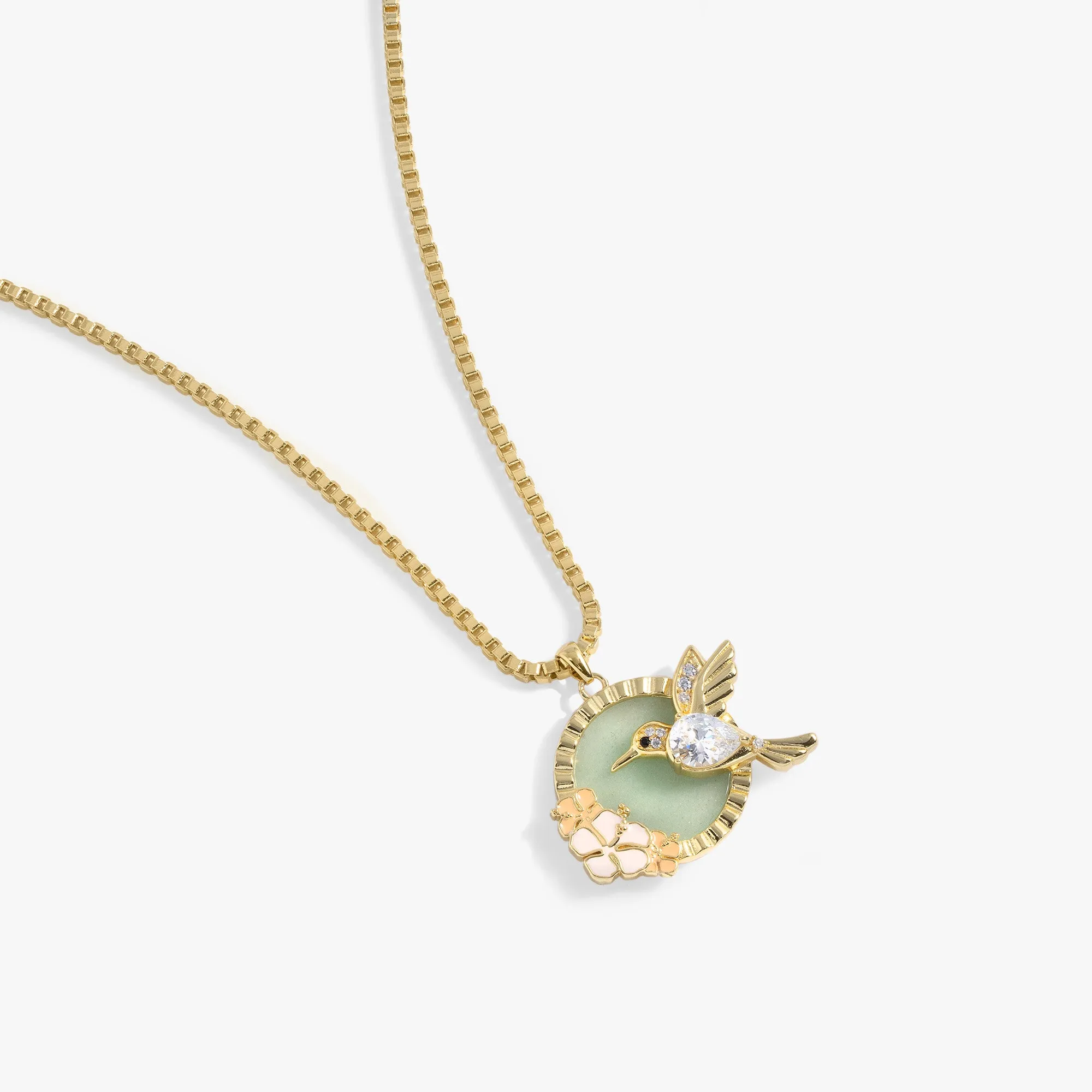 Hummingbird Gemstone Pendant Necklace sold by Alex and Ani product image thumbnail 2