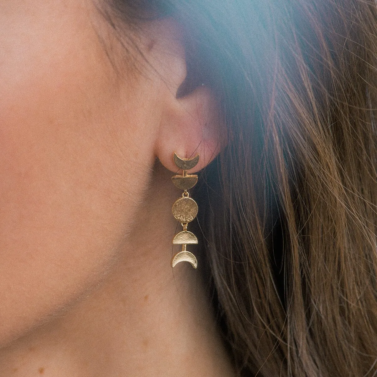 Moon Phase Drop Earrings sold by Alex and Ani product image thumbnail 4