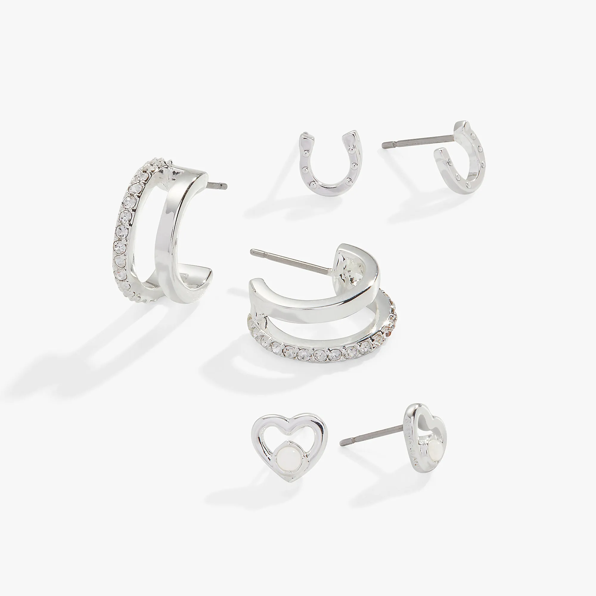 Love + Luck Earrings, Set of 3 sold by Alex and Ani