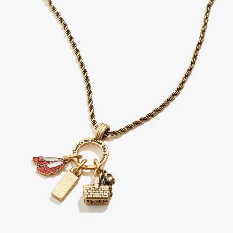 Wizard of Oz™ Dorothy Trio Charm Necklace made by Alex and Ani