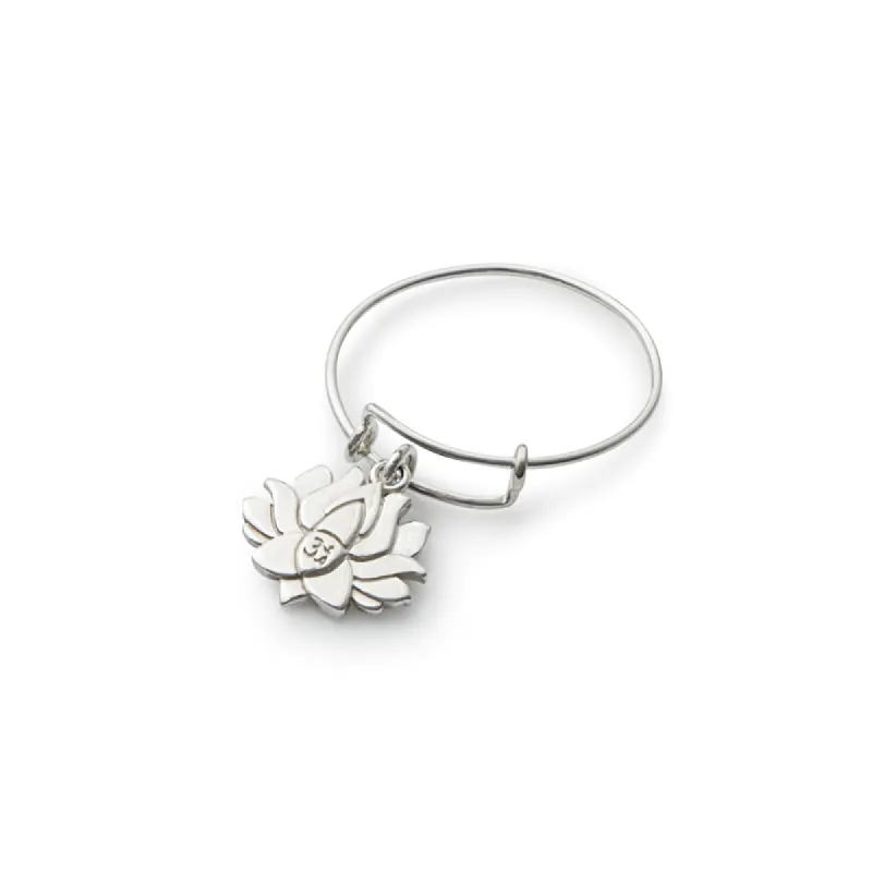 Lotus Wire Ring, Expandable sold by Alex and Ani