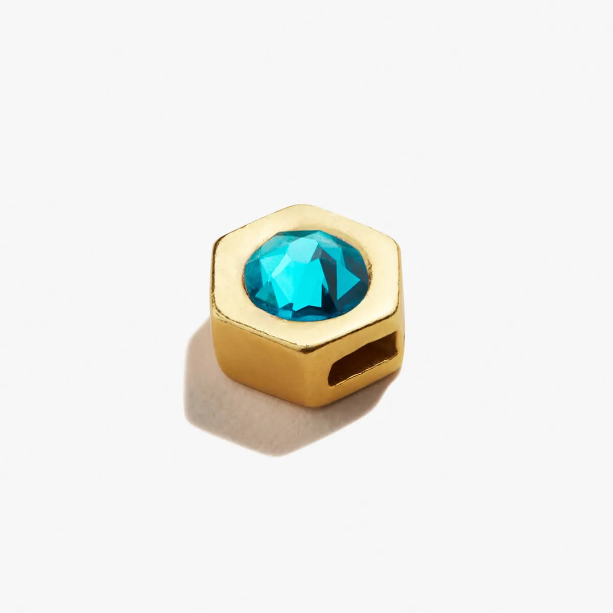 Blue Zircon Birthstone Slider Charm, December sold by Alex and Ani product image thumbnail 3