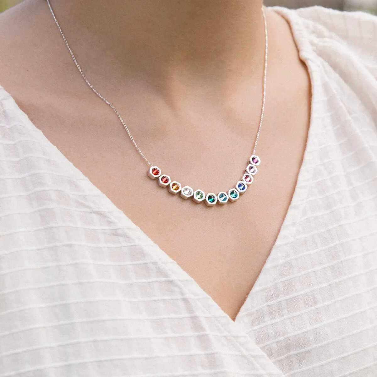 Blue Zircon Birthstone Slider Charm, December sold by Alex and Ani product image thumbnail 2