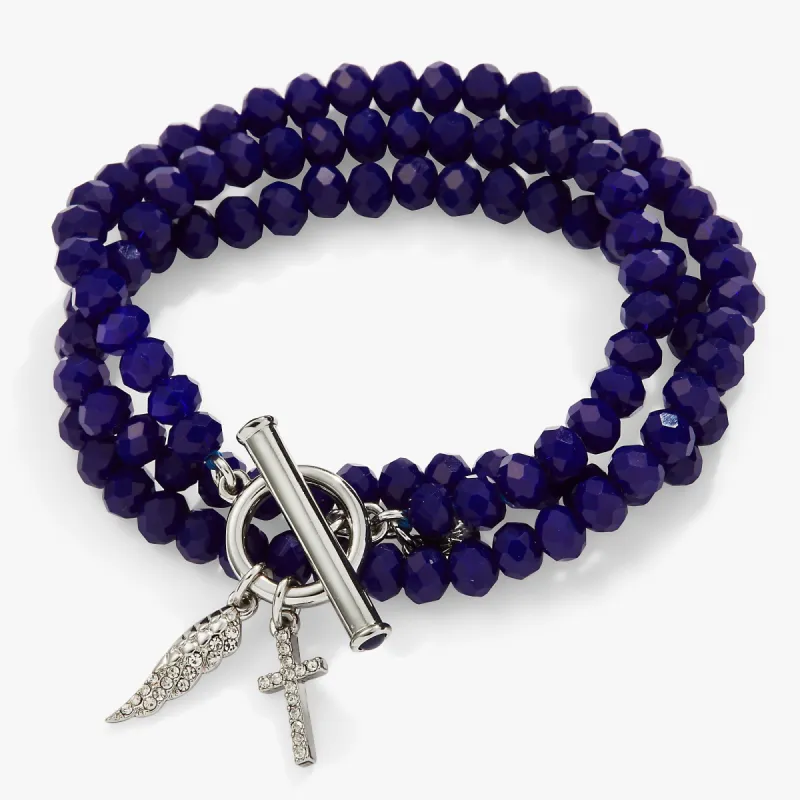 Faith and Protection Convertible Wrap Bracelet sold by Alex and Ani