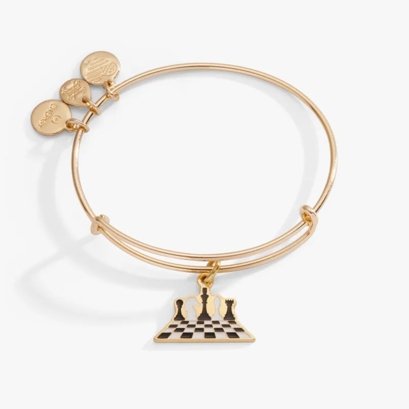 Harry Potter™ Ron Chess Set Charm Bangle Bracelet sold by Alex and Ani