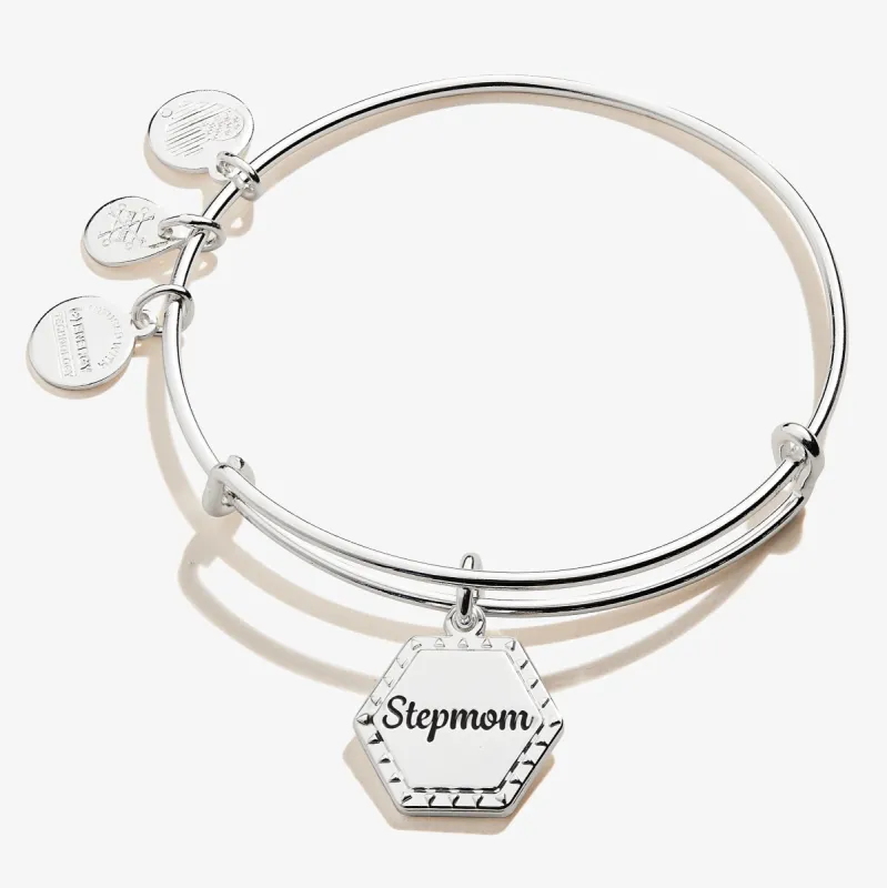 Stepmom, 'You're In My Heart Forever' Charm Bangle sold by Alex and Ani