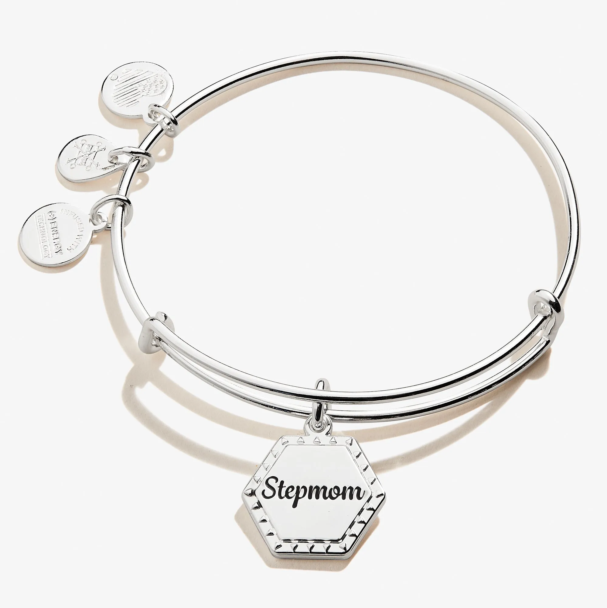 Stepmom 'You're In My Heart Forever' Charm Bangle sold by Alex and Ani