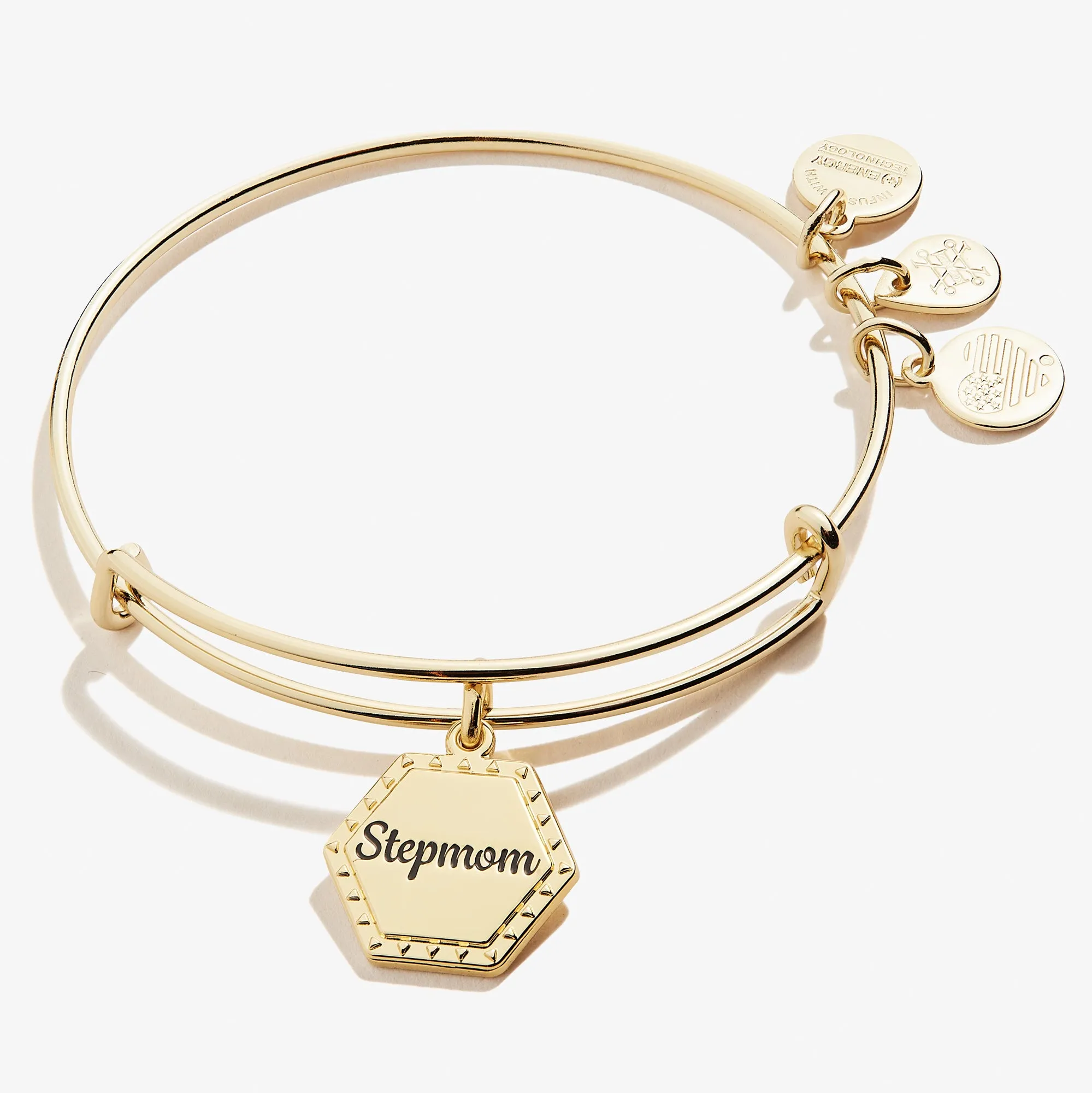 Stepmom 'You're In My Heart Forever' Charm Bangle sold by Alex and Ani product image thumbnail 4