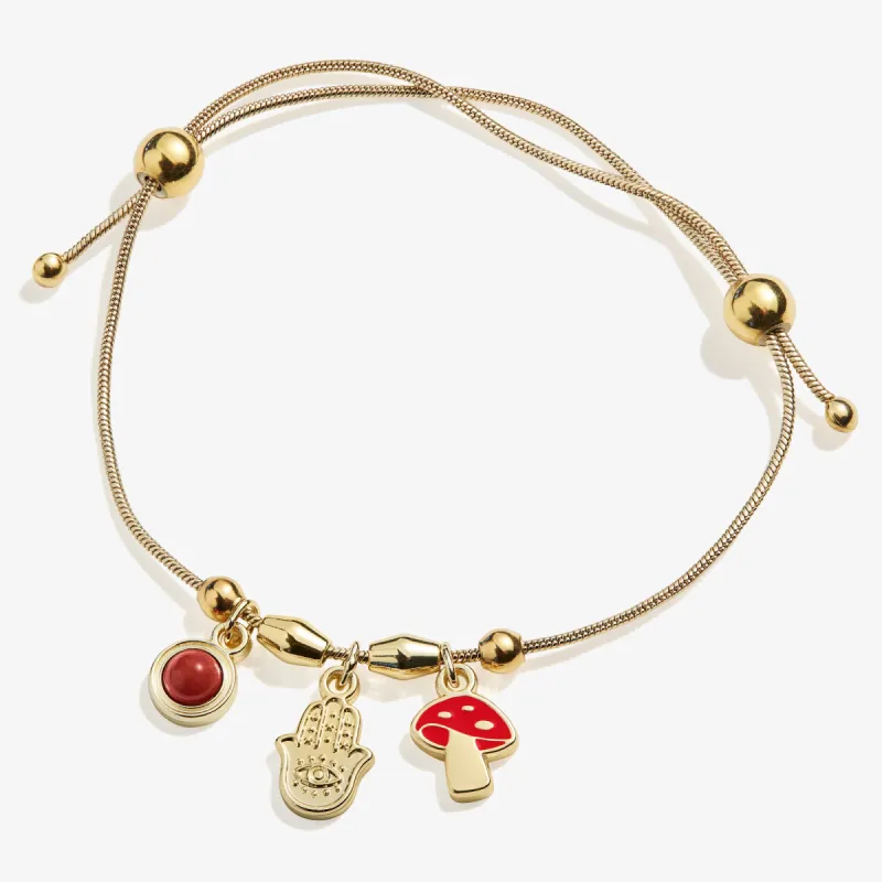 Luck Multi-Charm Bracelet sold by Alex and Ani