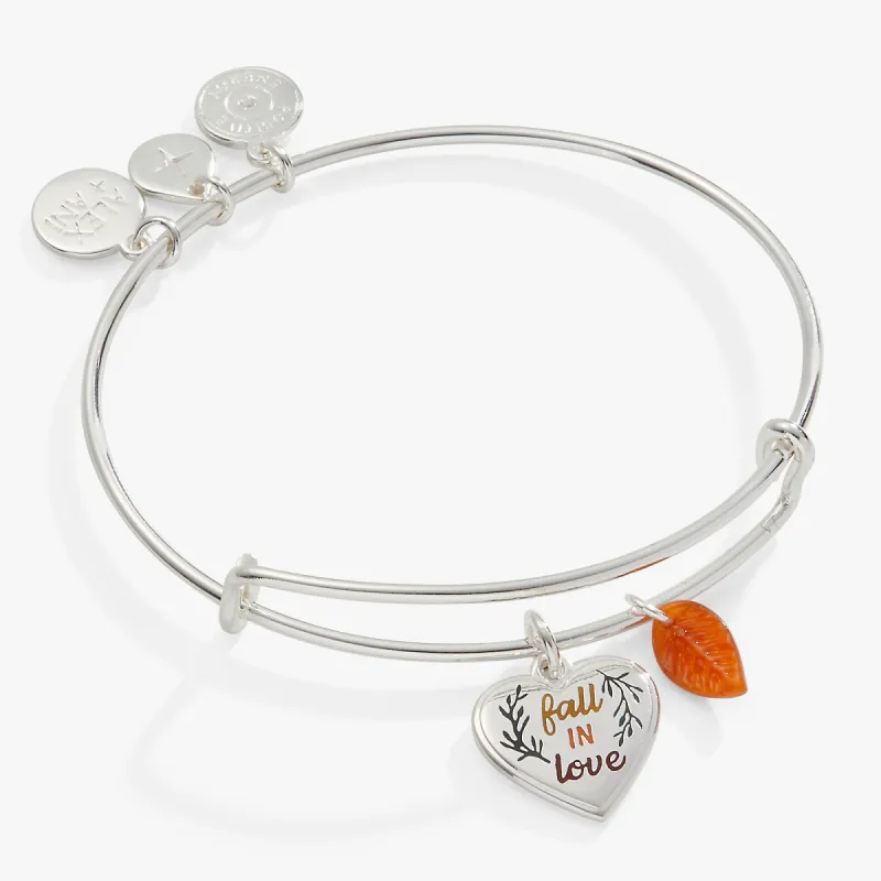 Fall in Love Charm Bangle sold by Alex and Ani