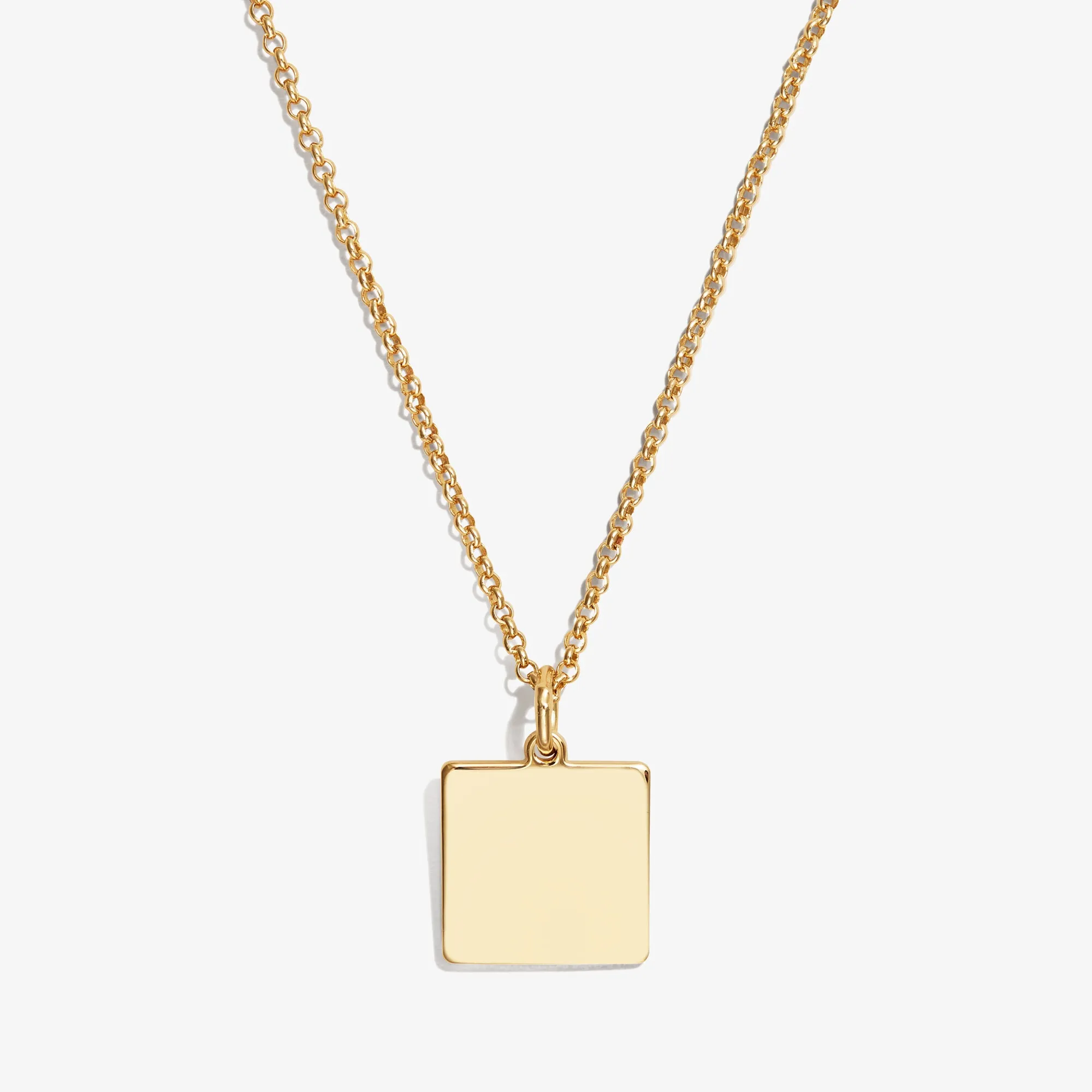 Square Charm Necklace, 21'' sold by Alex and Ani product image thumbnail 5