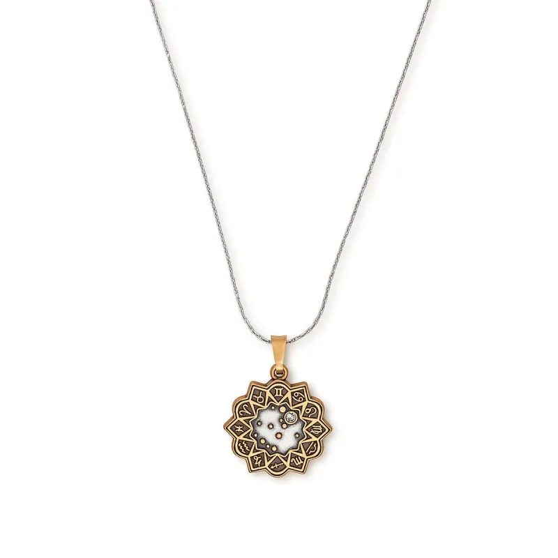Gemini Zodiac Charm Necklace sold by Alex and Ani