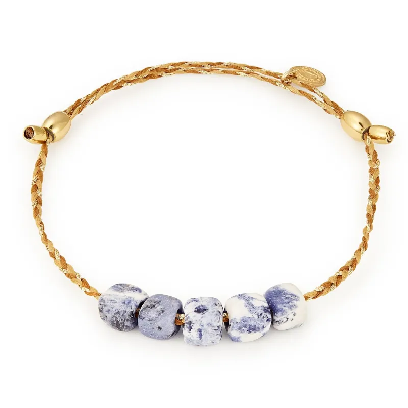 Sodalite Gemstone Thread Bracelet sold by Alex and Ani
