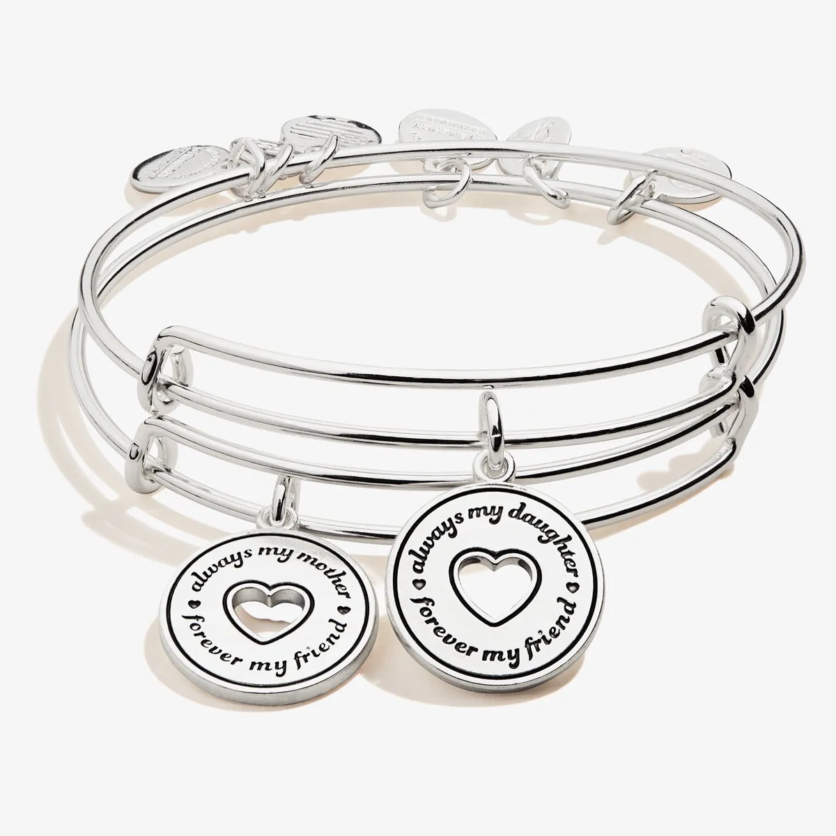 'Always Mine' Charm Bangles, Set of 2 sold by Alex and Ani