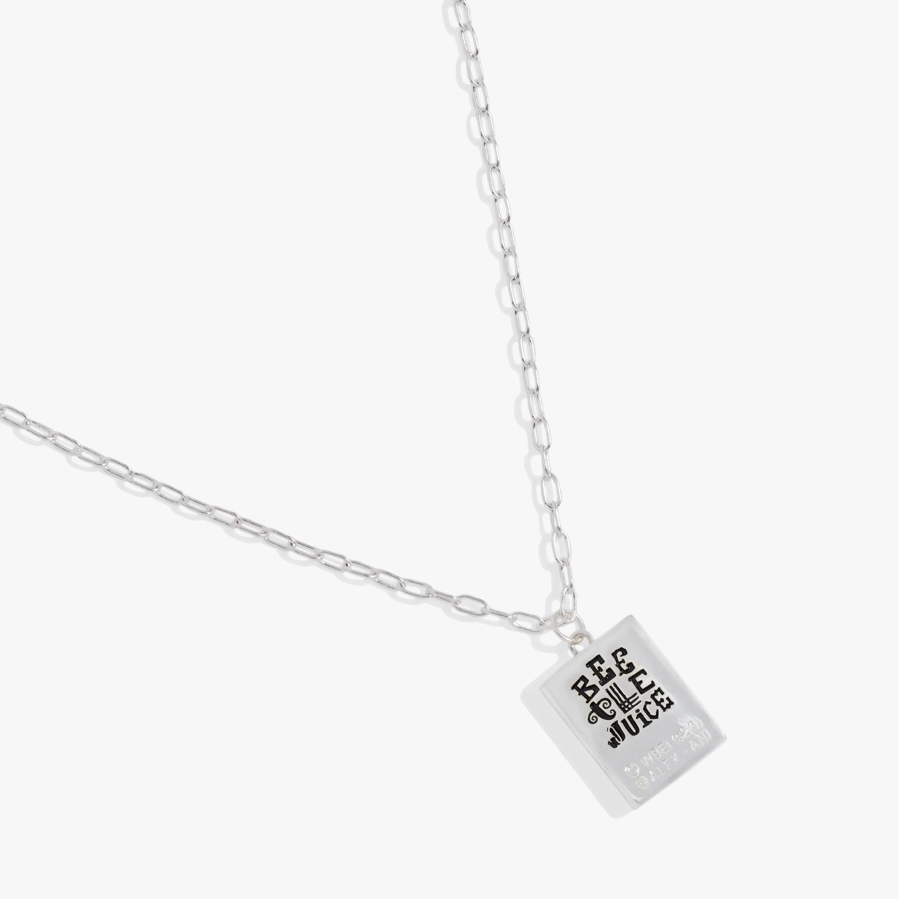 BEETLEJUICE™ 'Handbook for the Recently Deceased' Pendant Necklace sold by Alex and Ani product image thumbnail 4