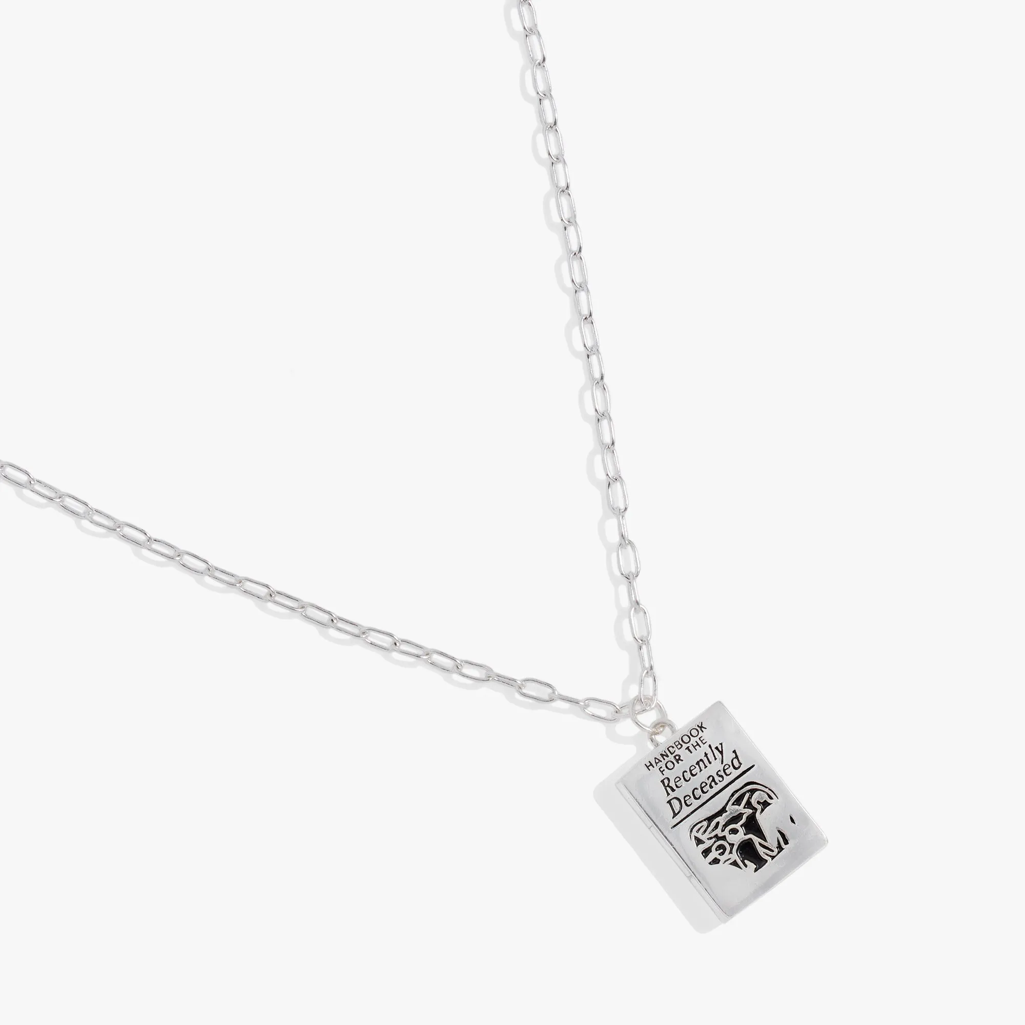 BEETLEJUICE™ 'Handbook for the Recently Deceased' Pendant Necklace sold by Alex and Ani product image thumbnail 2