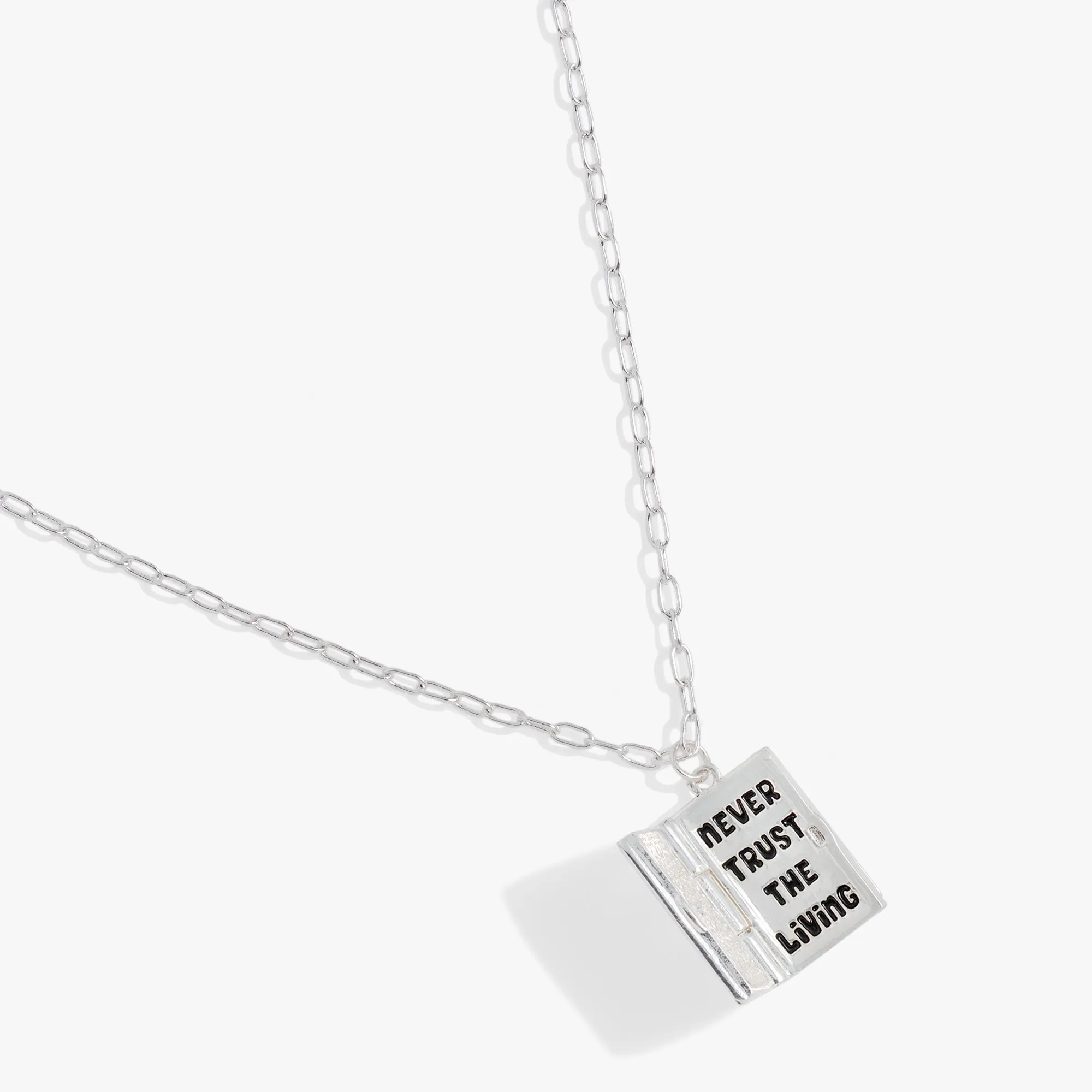 BEETLEJUICE™ 'Handbook for the Recently Deceased' Pendant Necklace sold by Alex and Ani product image thumbnail 3