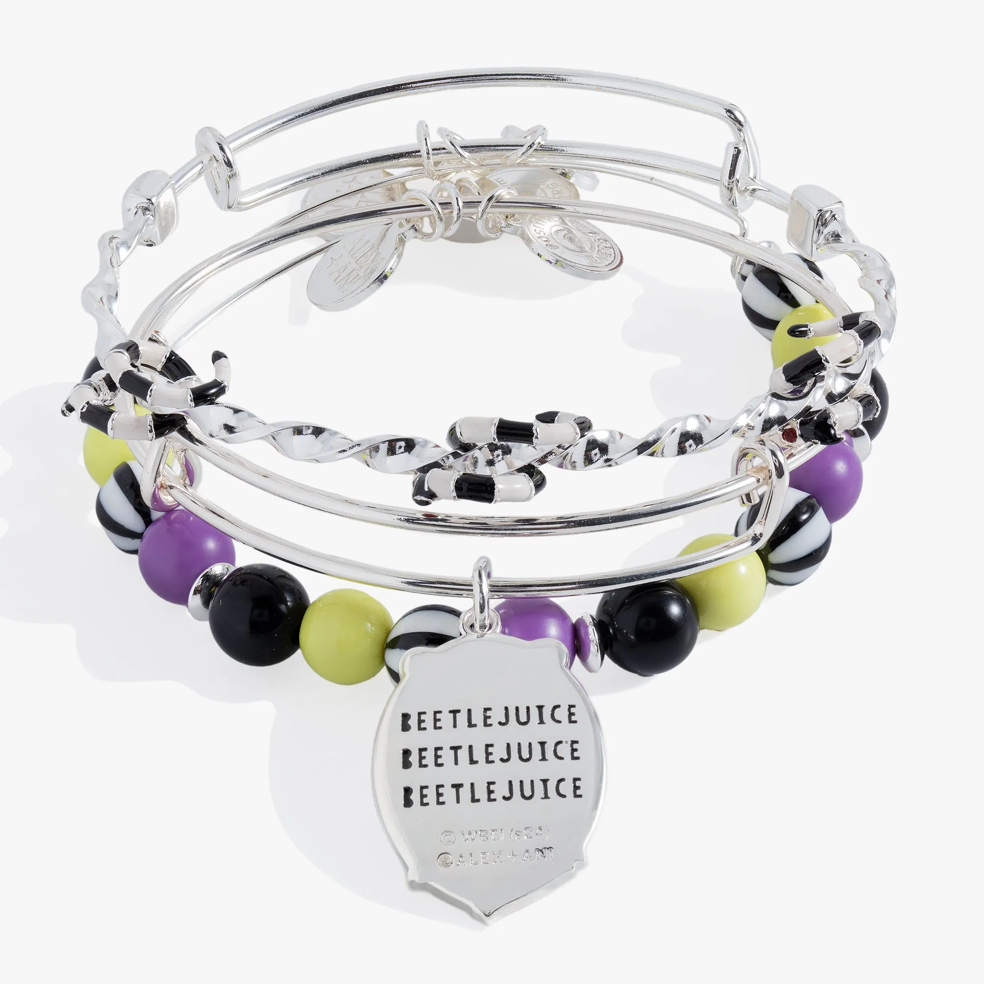 BEETLEJUICE™ Bangle Set of 3 sold by Alex and Ani product image thumbnail 3