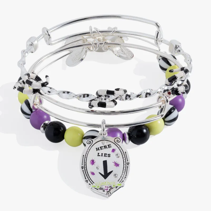 BEETLEJUICE™ Bangle Set of 3 sold by Alex and Ani