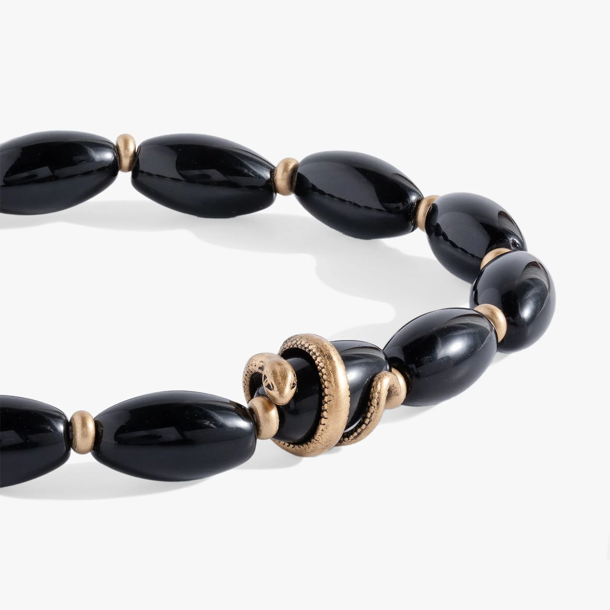 Untamed Stretch Beaded Snake Bracelet sold by Alex and Ani product image thumbnail 2