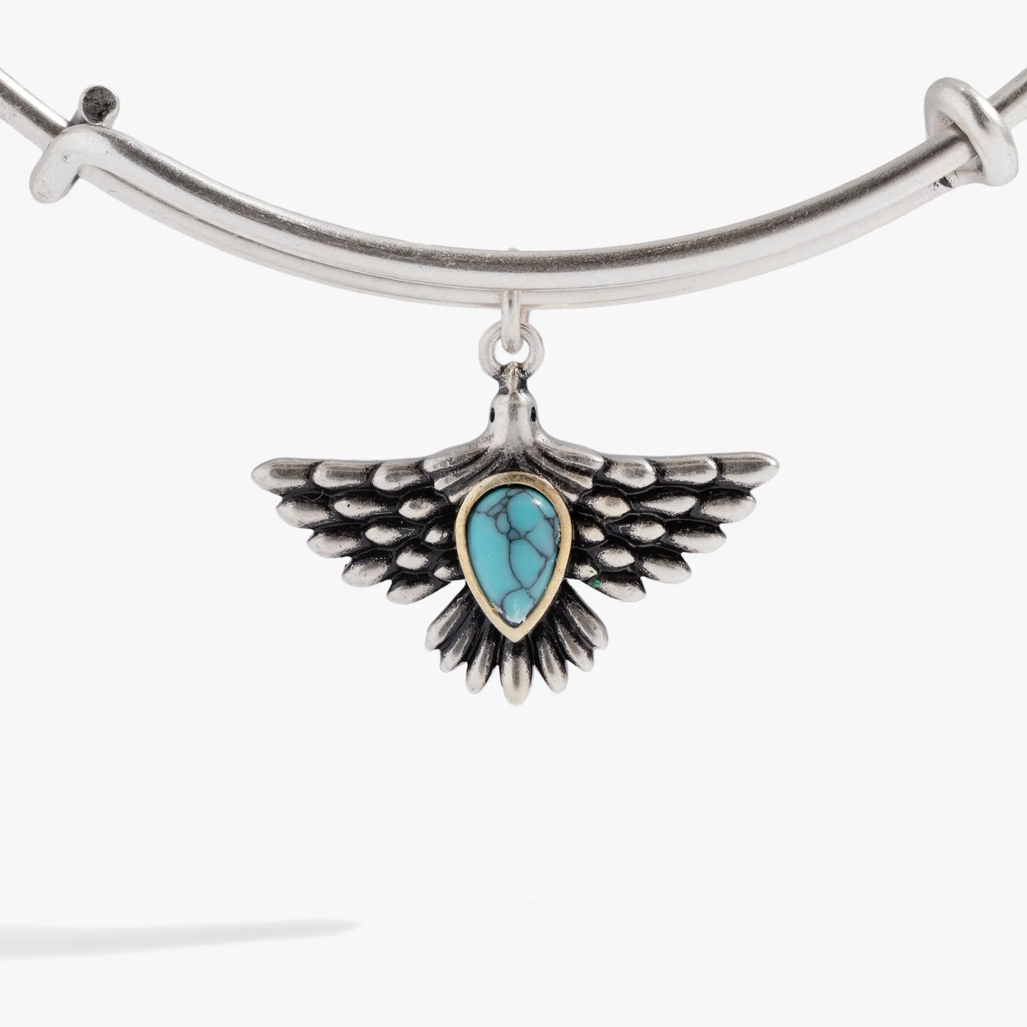 Turquoise Eagle Charm Bangle sold by Alex and Ani product image thumbnail 2