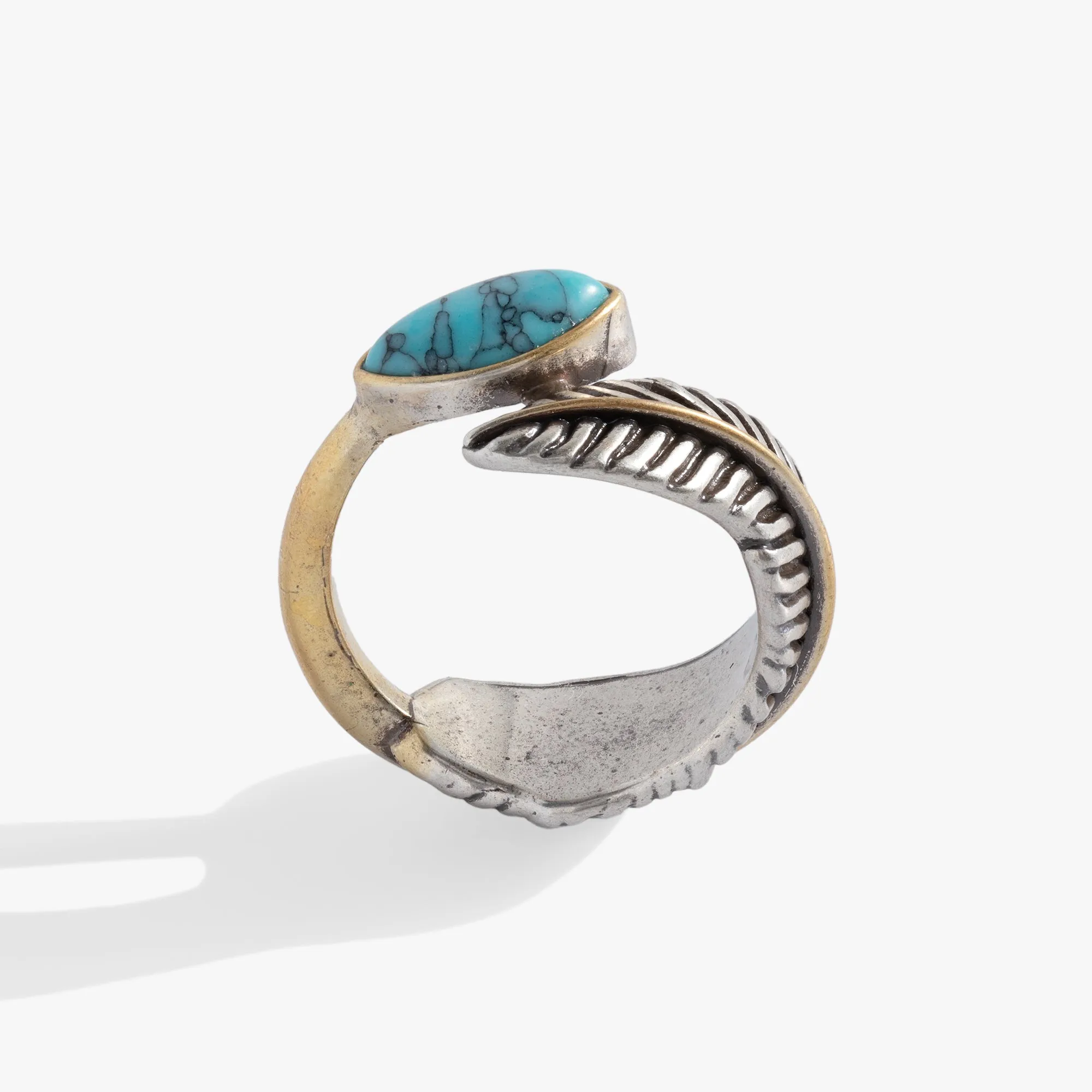 Turquoise Feather Ring sold by Alex and Ani product image thumbnail 2