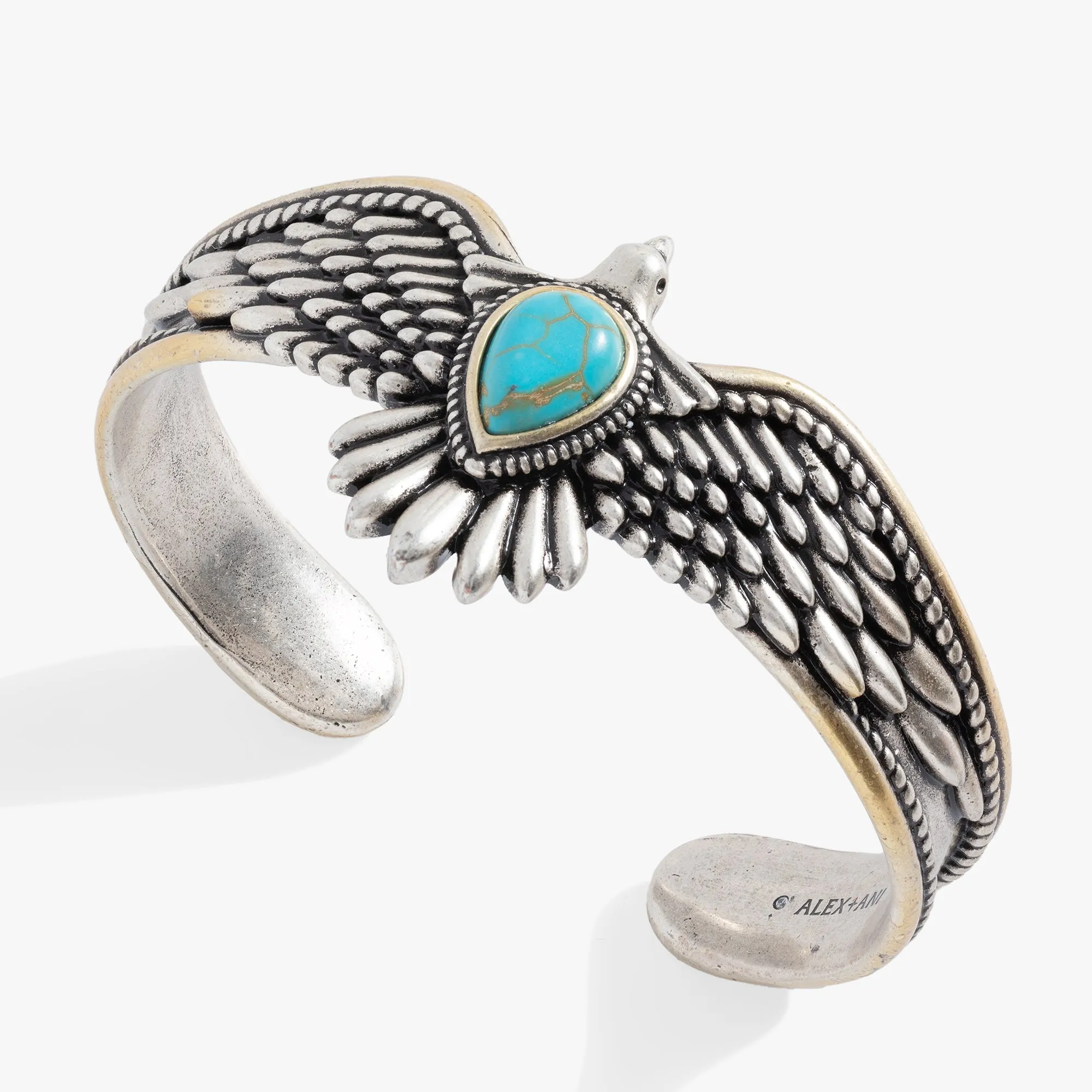Turquoise Eagle Cuff Bracelet sold by Alex and Ani product image thumbnail 2