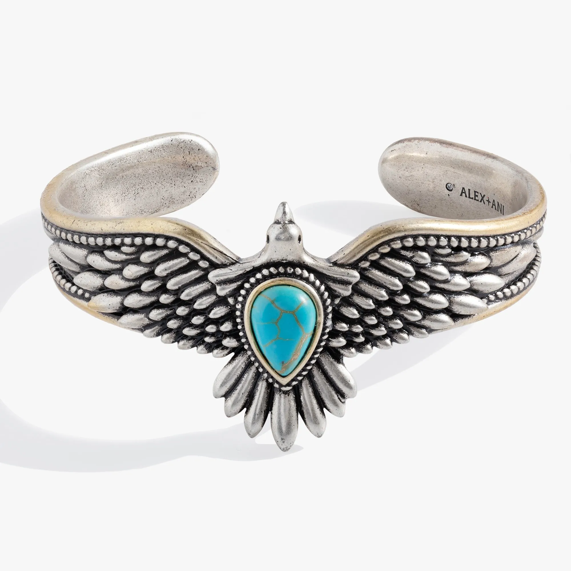 Turquoise Eagle Cuff Bracelet sold by Alex and Ani