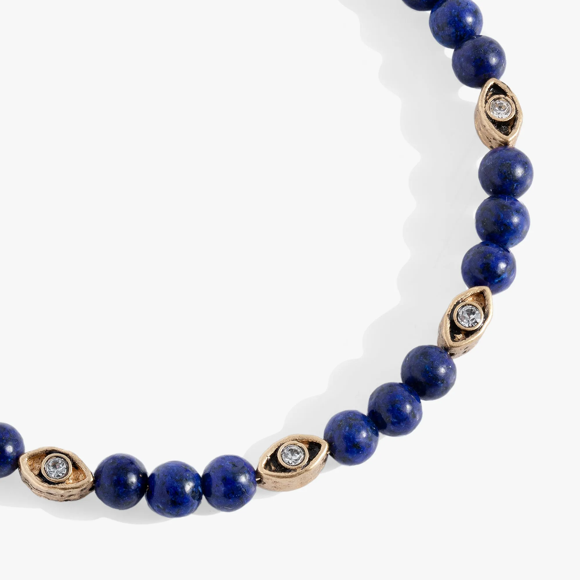 Untamed Evil Eye Lapis Bangle sold by Alex and Ani product image thumbnail 2