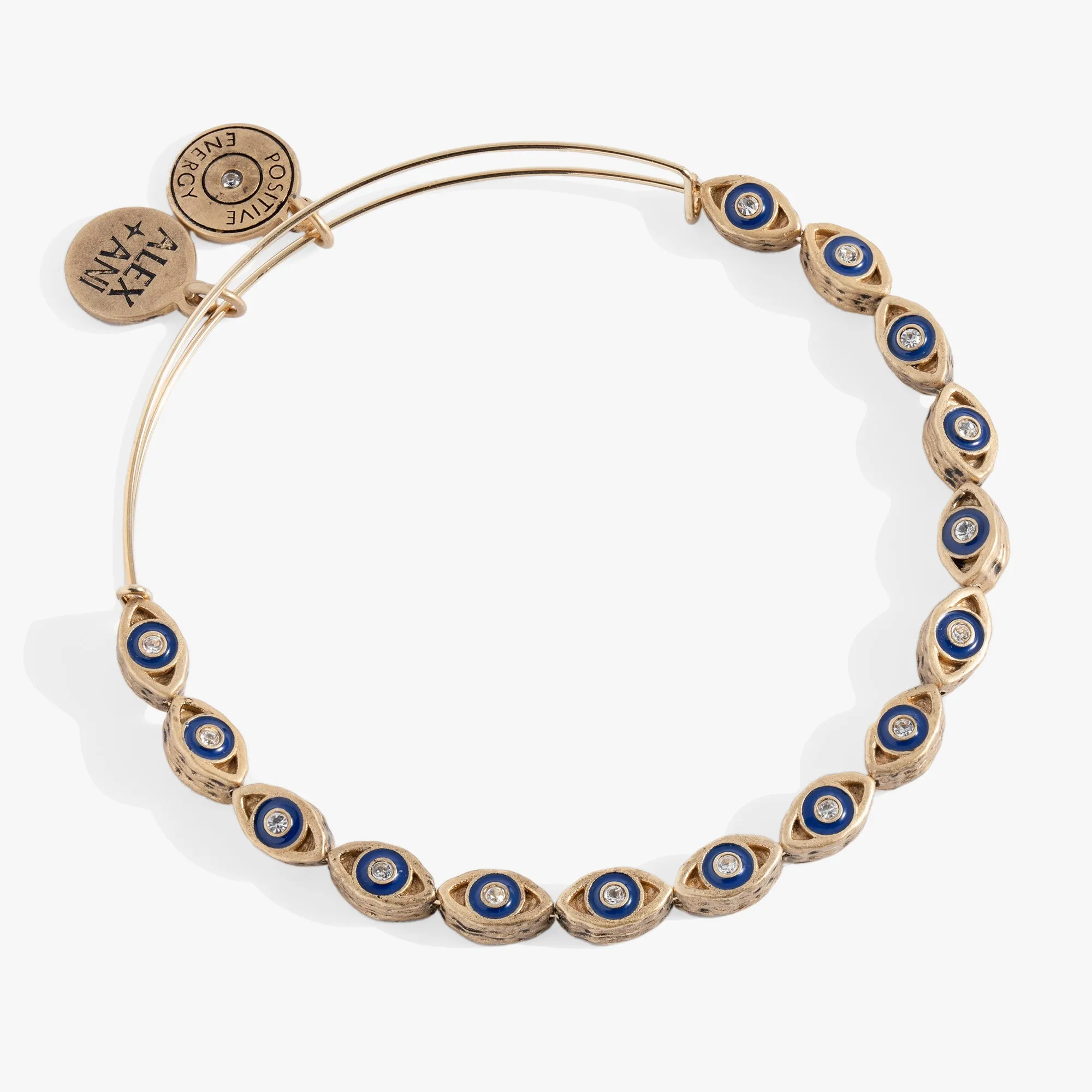 Untamed Evil Eye Beaded Bangle sold by Alex and Ani