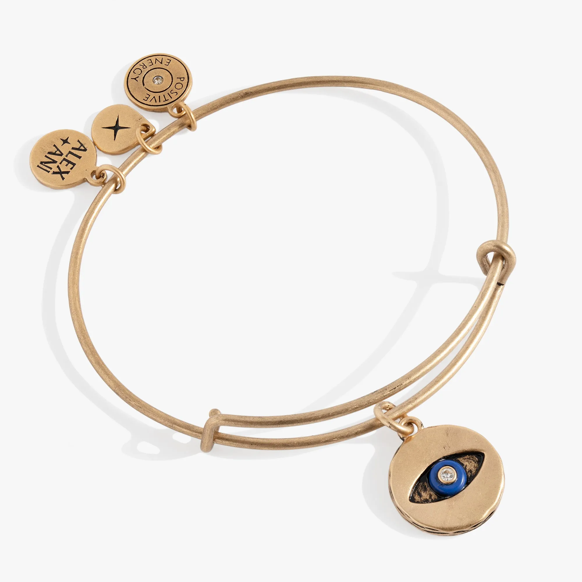 Untamed Evil Eye Charm Bangle sold by Alex and Ani