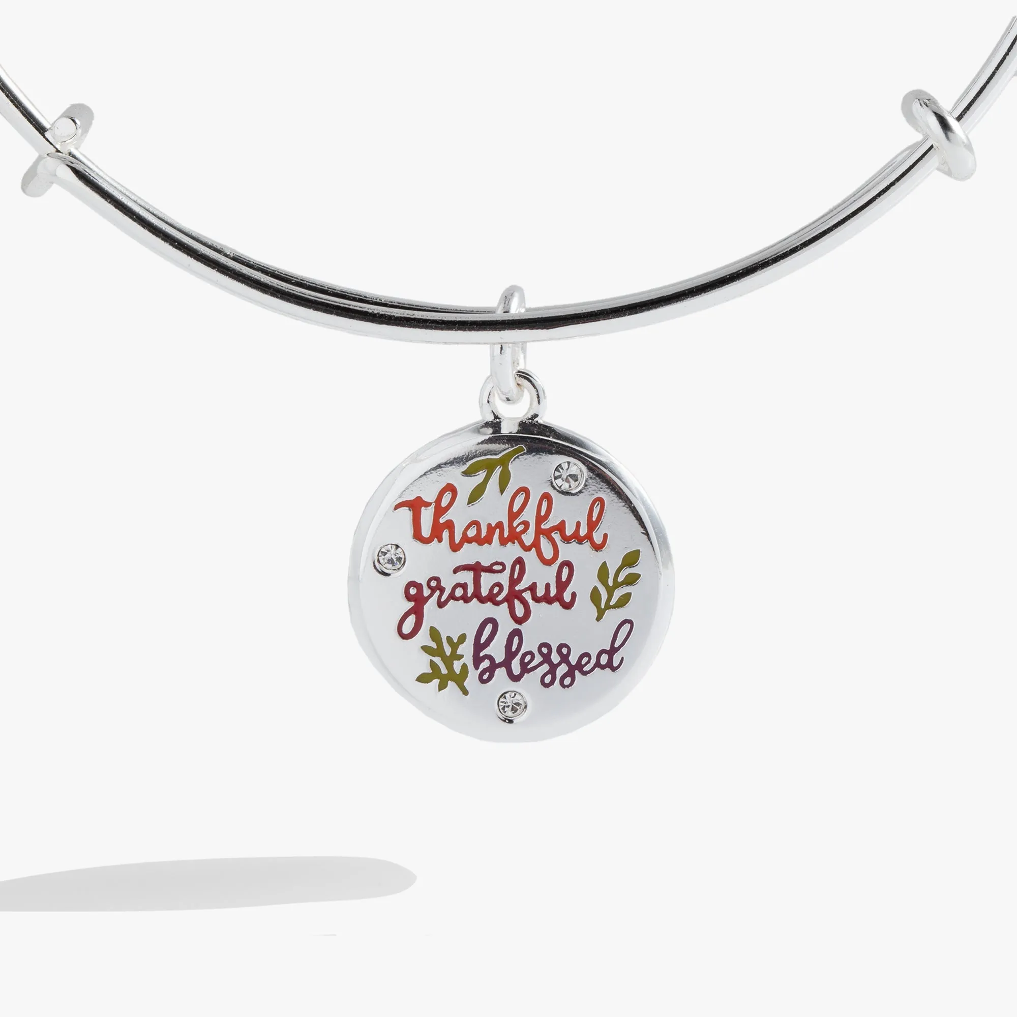 Thankful Mantra Charm Bangle sold by Alex and Ani product image thumbnail 2