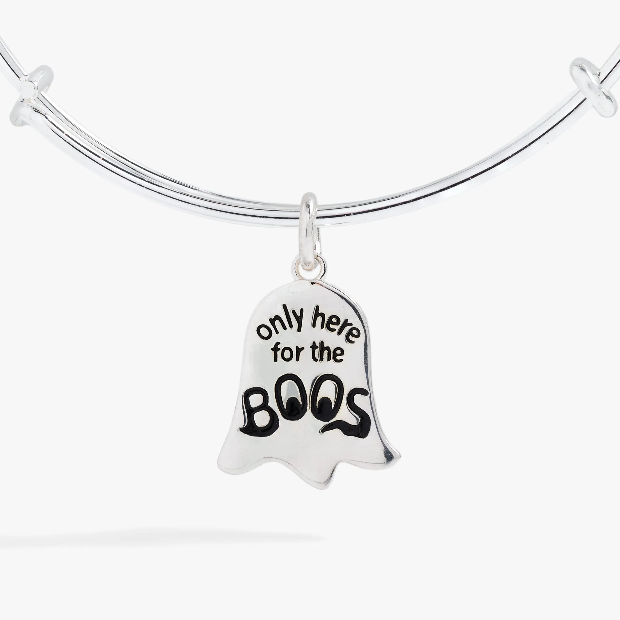 Ghost 'Only Here for the Boos' Textured Bangle sold by Alex and Ani product image thumbnail 3