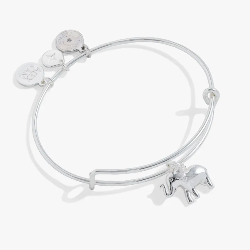 Elephant Charm Bangle sold by Alex and Ani