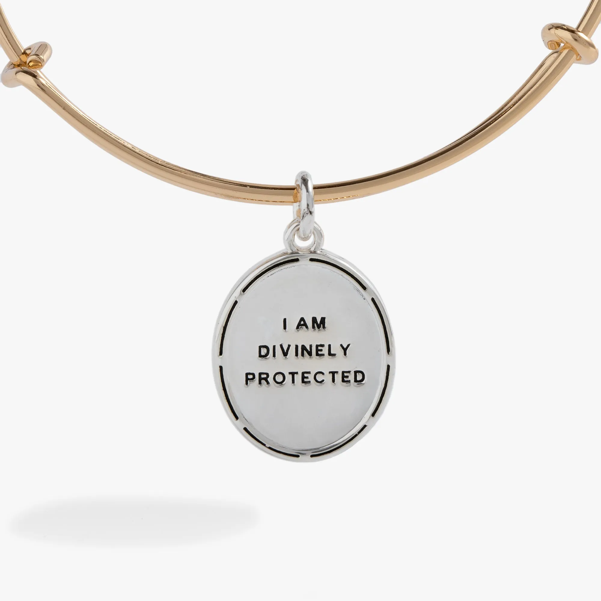 Two-Tone Guardian Angel Bangle sold by Alex and Ani product image thumbnail 2