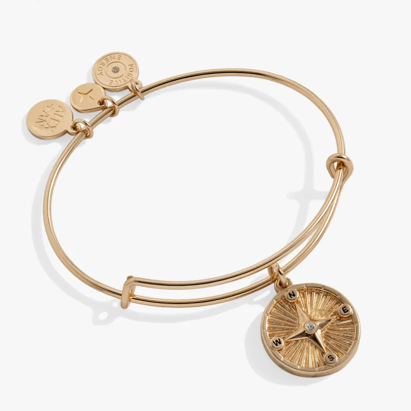 Compass Charm Bangle sold by Alex and Ani