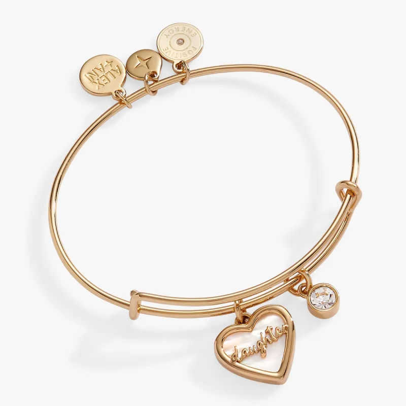 Daughter Mother of Pearl Bangle sold by Alex and Ani